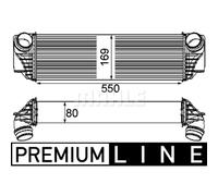 Intercooler MAHLE CI 185 000P
