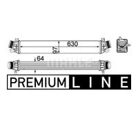 Intercooler MAHLE CI 259 000P