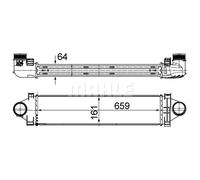 Intercooler MAHLE CI 501 000S