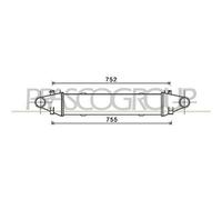 Intercooler per MERCEDES-BENZ LK