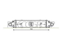Intercooler Mercedes C Class (w204/s204) Dal 2007 Al 2010 Me029n004 2045000200