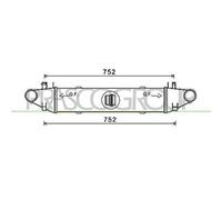 PRASCO ME043N001 Intercooler