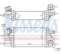 Intercooler Nissan JUKE - Pulsar - NV200 1.5 dCi Diesel dal 2010