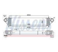 Intercooler NISSENS 961005