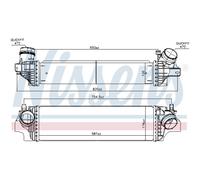 Intercooler NISSENS 96103