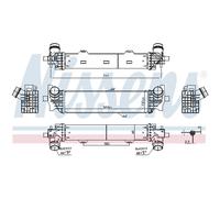 NISSENS 961226 Intercooler