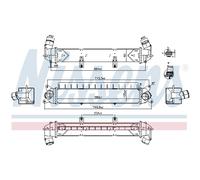 Intercooler NISSENS 961241