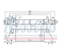 Intercooler NISSENS 961251