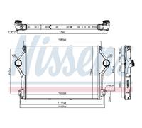 Intercooler NISSENS 961262