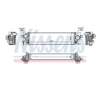 Intercooler NISSENS 96133