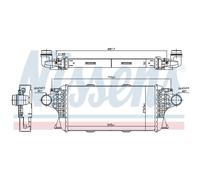 Intercooler NISSENS 961458
