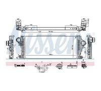 NISSENS 961534 Intercooler