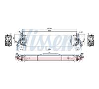 NISSENS 961545 Intercooler
