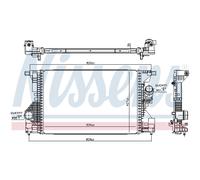 Intercooler NISSENS 961560