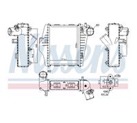 Intercooler NISSENS 96177