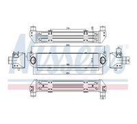 Intercooler NISSENS 96243
