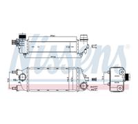 Intercooler NISSENS 96267