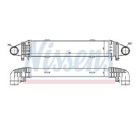 Nissens 96596 Intercooler
