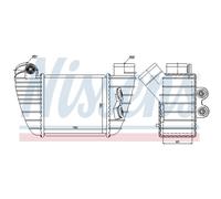 Intercooler NISSENS 96682