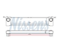 Intercooler NISSENS 96730