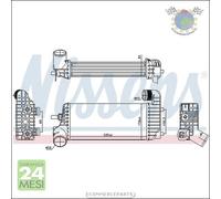 Intercooler Nissens per FORD FOCUS #fg