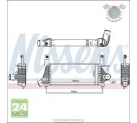 Intercooler Nissens per NISSAN PATHFINDER NAVARA #e4