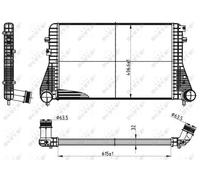 INTERCOOLER NRF NRF30316