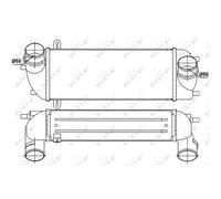 Intercooler NRF per Hyundai Santa Fé II CM Di
