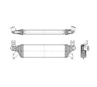 Intercooler NRF per Suzuki Sx4 Vitara