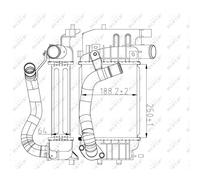 NRF 30785 Intercooler
