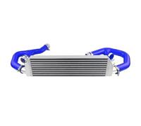 Intercooler Per A3 Base Hatchback 2.0T Per GTI Base Hatchback Per Jetta Per TDI Sedan 2007-2010 Kit Aggiornamento Kit Intercooler Anteriore Doppio(Blu)