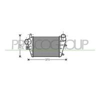 PRASCO AA080N001 Intercooler