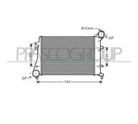 PRASCO AD320N004 Intercooler