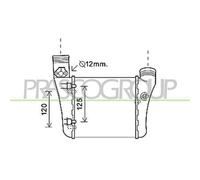 Intercooler Per Audi A4 B7, A4 B7 Avant E A4 B7 Cabriolet, Seat Exeo E Exeo St