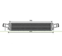 Intercooler per AUDI PORSCHE A4 A4 Allroad A5 A6 A6 Allroad A7 A8 MACAN Q5