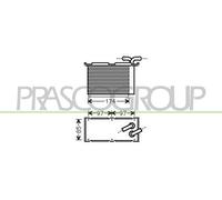 PRASCO AD320N003 Intercooler