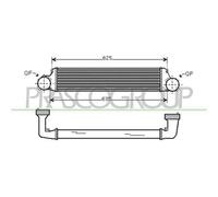 PRASCO BM020N001 Intercooler