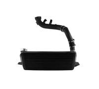Intercooler Per BMW N54 E8X E9X 1-serie 135i 335i 2006-2013 Barra E Piastra Intercooler In Alluminio + Tubo Ricarica Super + Kit Tubo Spinta(Nero)