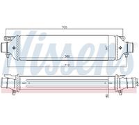 Intercooler per CHRYSLER FIAT LANCIA BRAVO DELTA