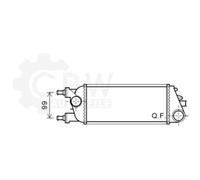 Intercooler Per Chrysler Lancia Ypsilon 846