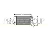 Intercooler per CITROËN C2 C3
