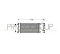 PRASCO CI324N002 Intercooler