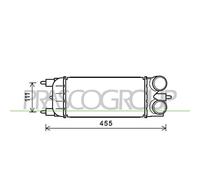 PRASCO CI525N001 Intercooler