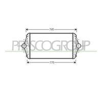 PRASCO CI053N001 Intercooler