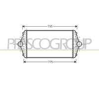 Intercooler per CITROËN FIAT LANCIA PEUGEOT 806 EVASION EXPERT JUMPY SCUDO ULYSS