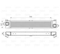 Intercooler per CITROËN FIAT PEUGEOT BOXER DUCATO JUMPER