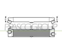 Intercooler per CITROËN FIAT PEUGEOT BOXER DUCATO JUMPER
