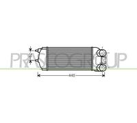 PRASCO CI715N001 Intercooler