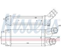 Intercooler per CITROËN PEUGEOT BERLINGO BERLINGO MULTISPACE PARTNER PARTNER ORI