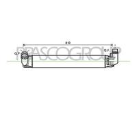 Intercooler Per DACIA DUSTER Dal 2010 Al 2013 DA820N002 8200880552